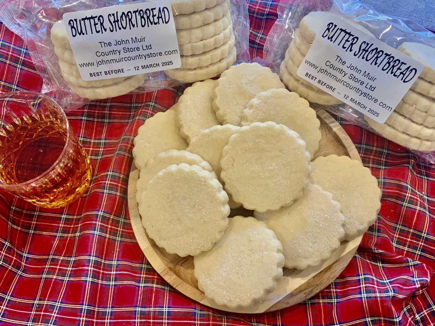 Butter Shortbread Rounds