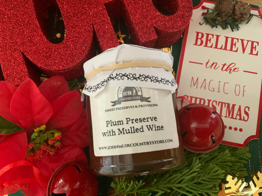 Plum Preserve with Mulled Wine