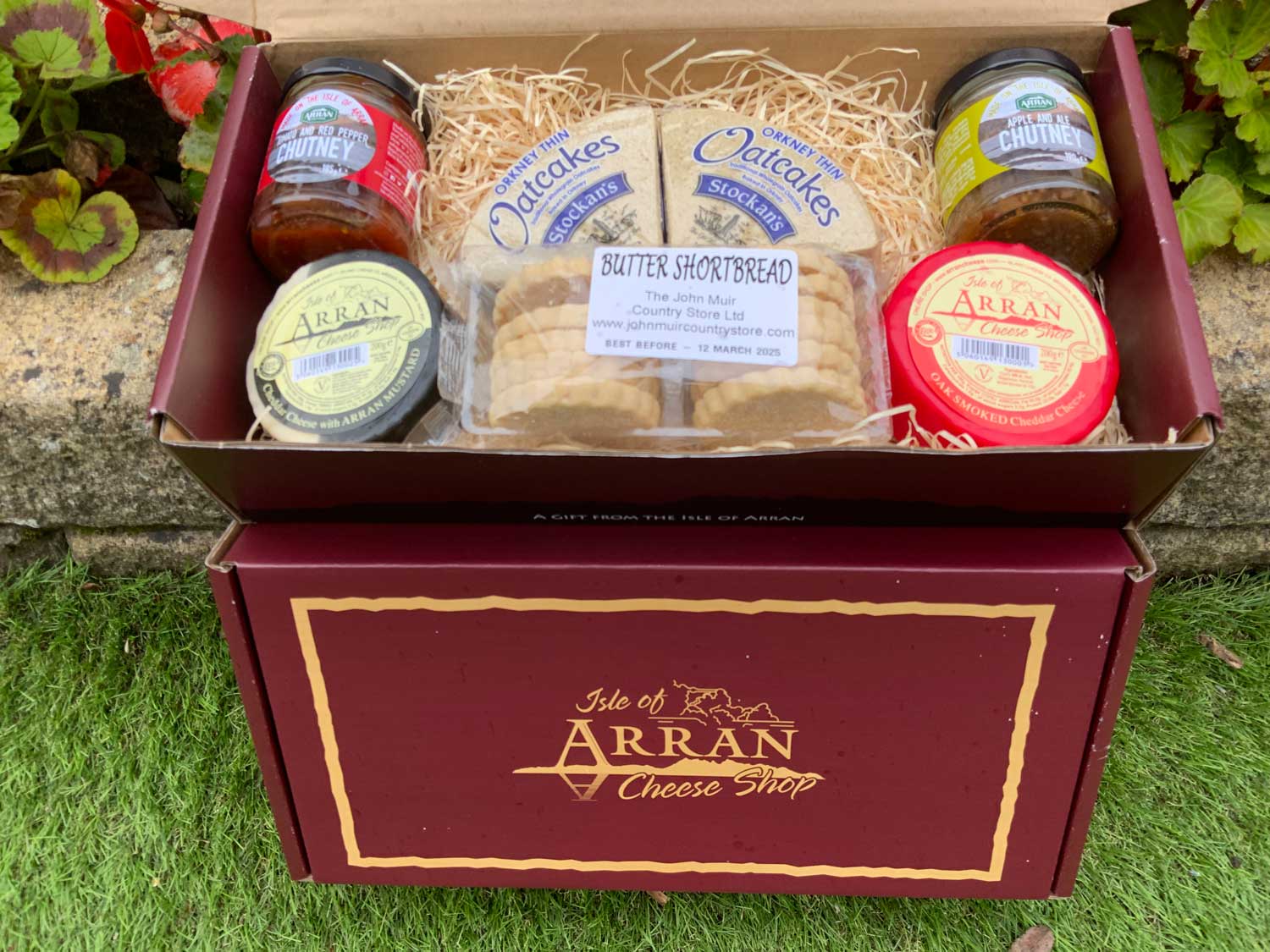 Isle of Arran Red Gift Box